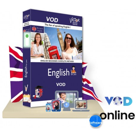 English, beginner, intermediate and advanced for foreigners online