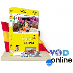 Spanish Latino  beginner ,intermediate and advanced VOD online