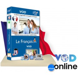 French for foreigners, beginner.intermediate and advanced on line 